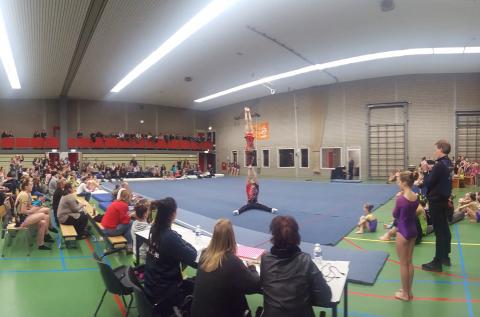 Teampresentatie Acrogymnastiek