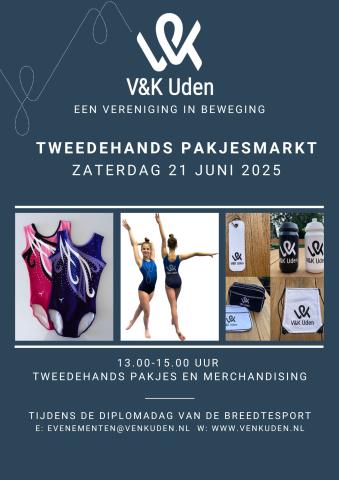 Flyer tweedehands pakjesmarkt