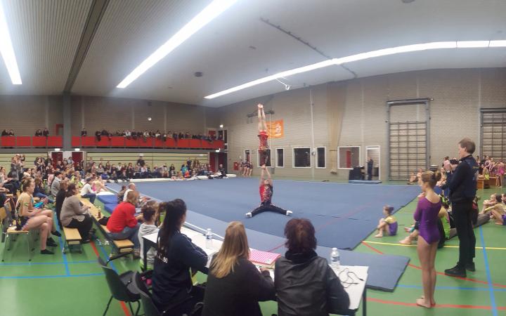Teampresentatie Acrogymnastiek