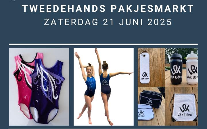 Flyer tweedehands pakjesmarkt