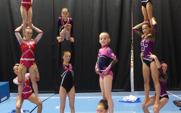 Acrogymnastiek: Finale Zwolle